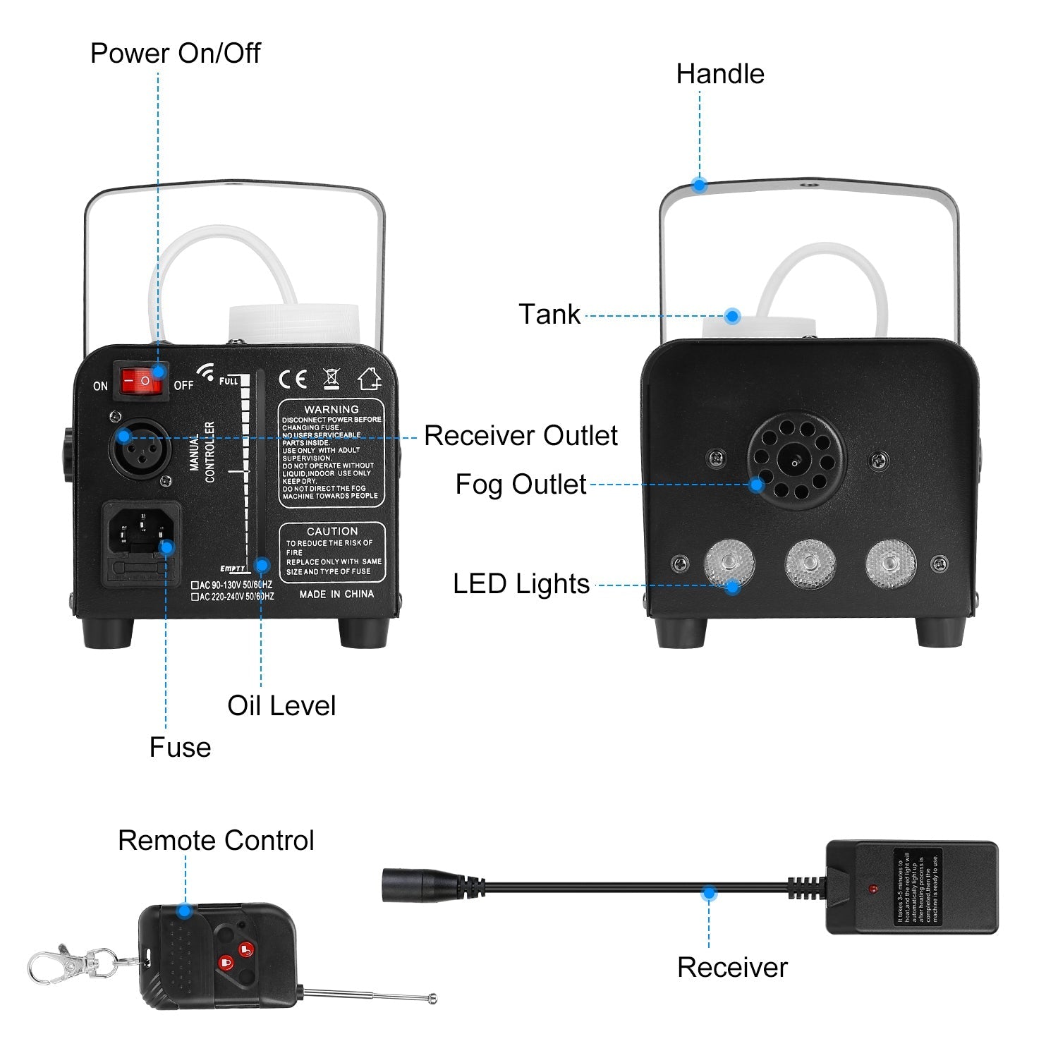 400W RGB LED Fog Machine Buy Cheap Affordable