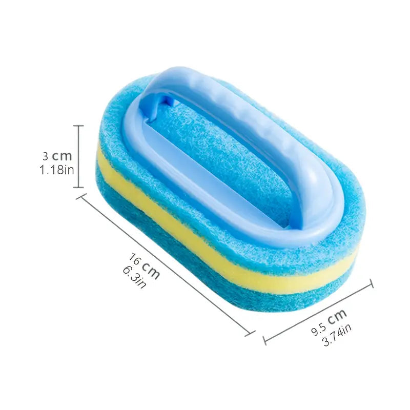 2-Pack: Handheld Bathtub Scrubber Cheap Comfortable