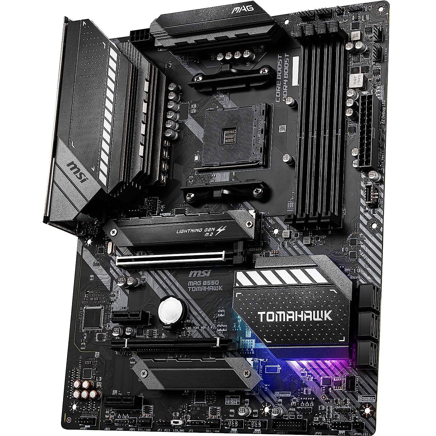 MSI MAG B550 Tomahawk Gaming Motherboard (Refurbished) Best Place