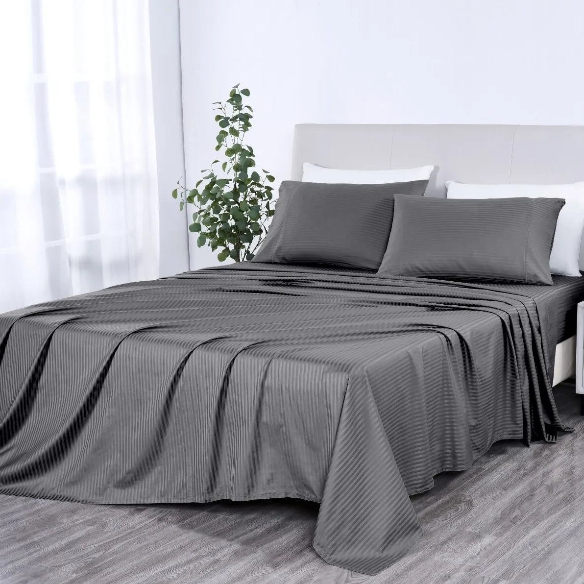 Bibb Home 1000 Thread Count Egyptian Cotton Sheet Set Newest Cheap Pice