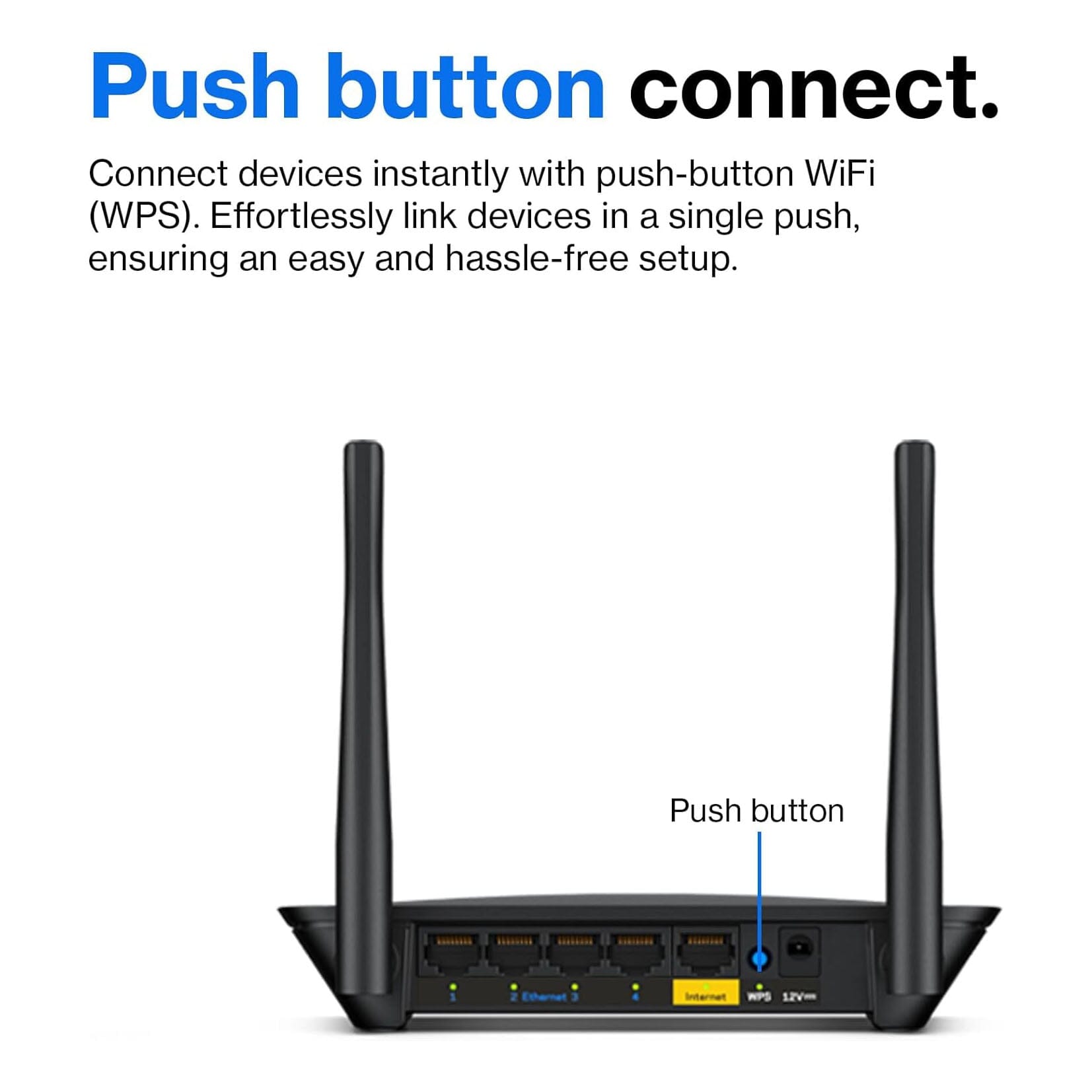 Linksys WiFi 5 Router Dual-Band 1,500 Sq. Ft Coverage (Refurbished) Clearance Choice