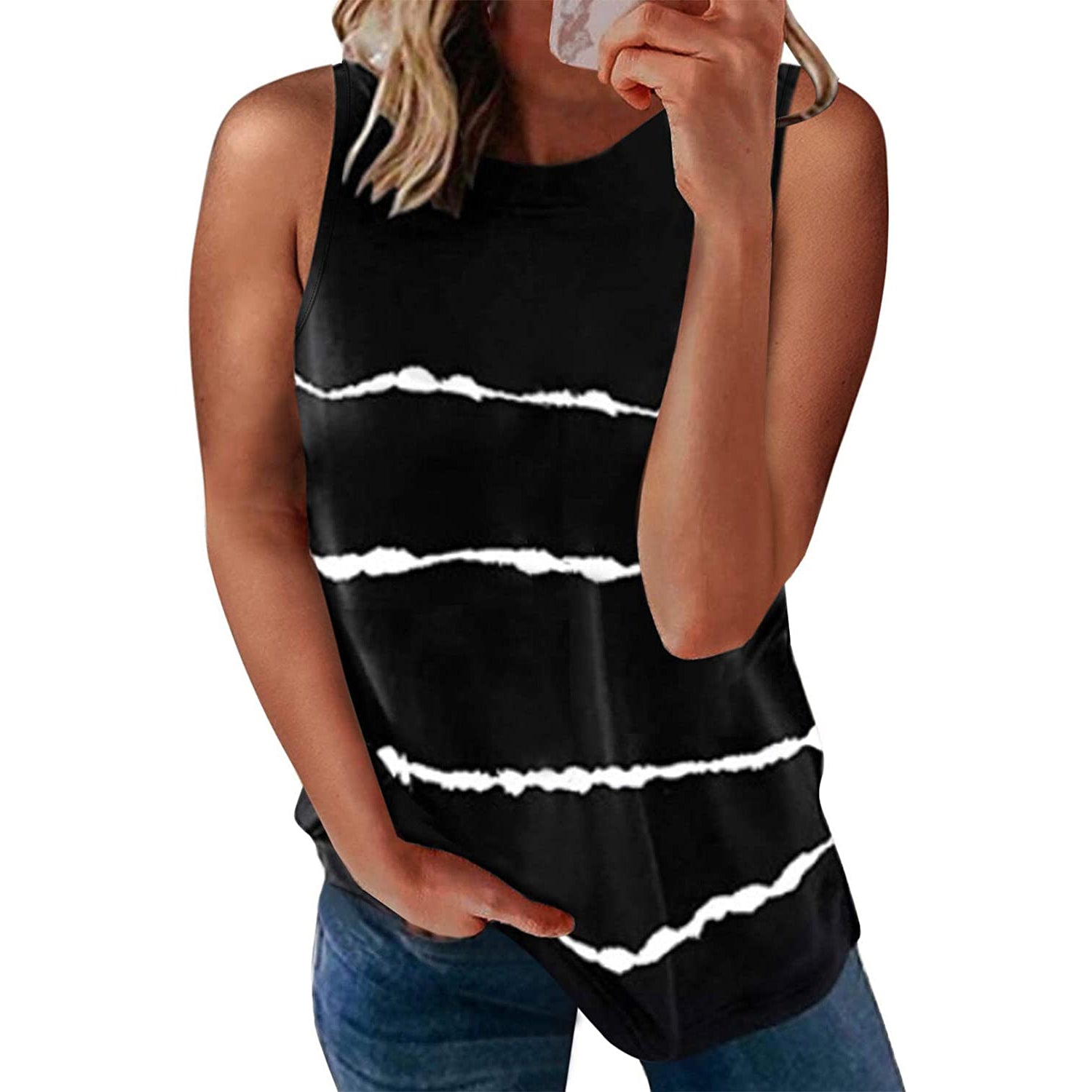 Women's Scoop Neck Tank Tops Knit Shirts Buy Sale Online