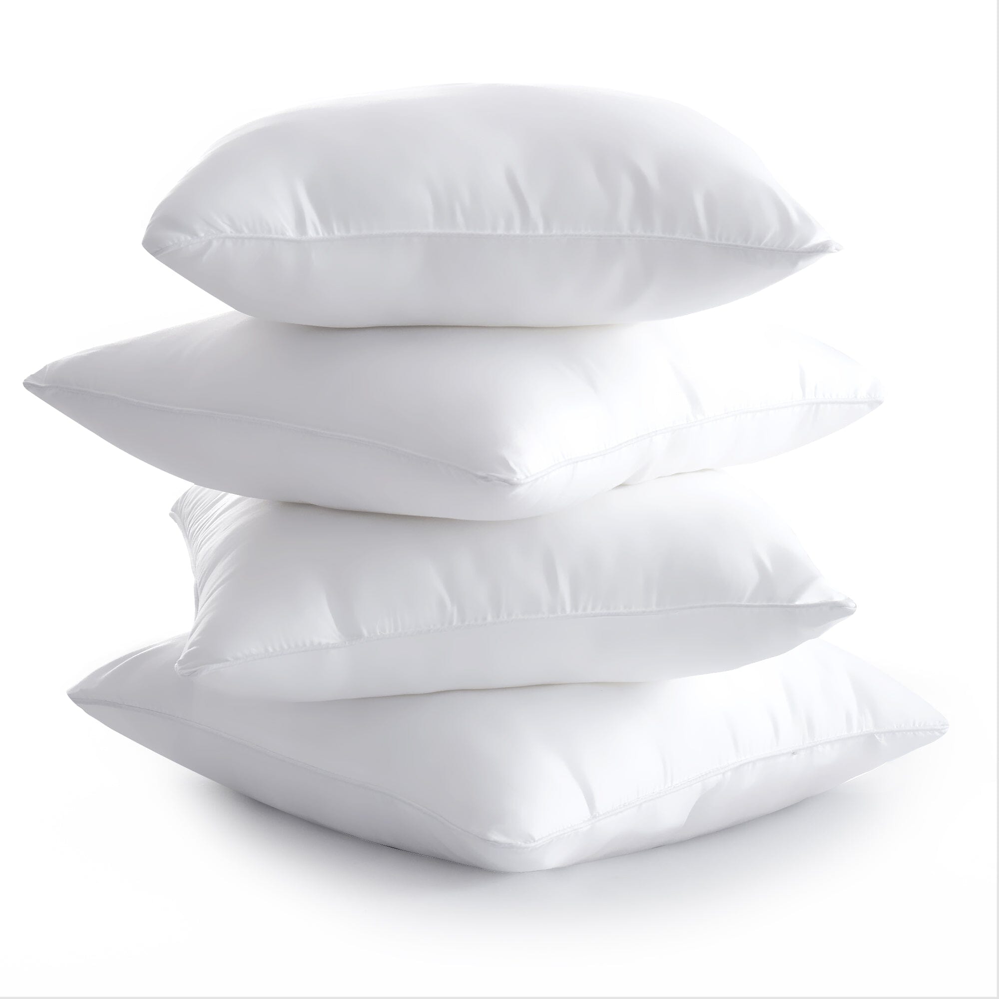 4-Pack: Decorative Throw Pillows Bed Sofa Couch Pillow Set Bounce Back Cushions Outlet Shop Offer