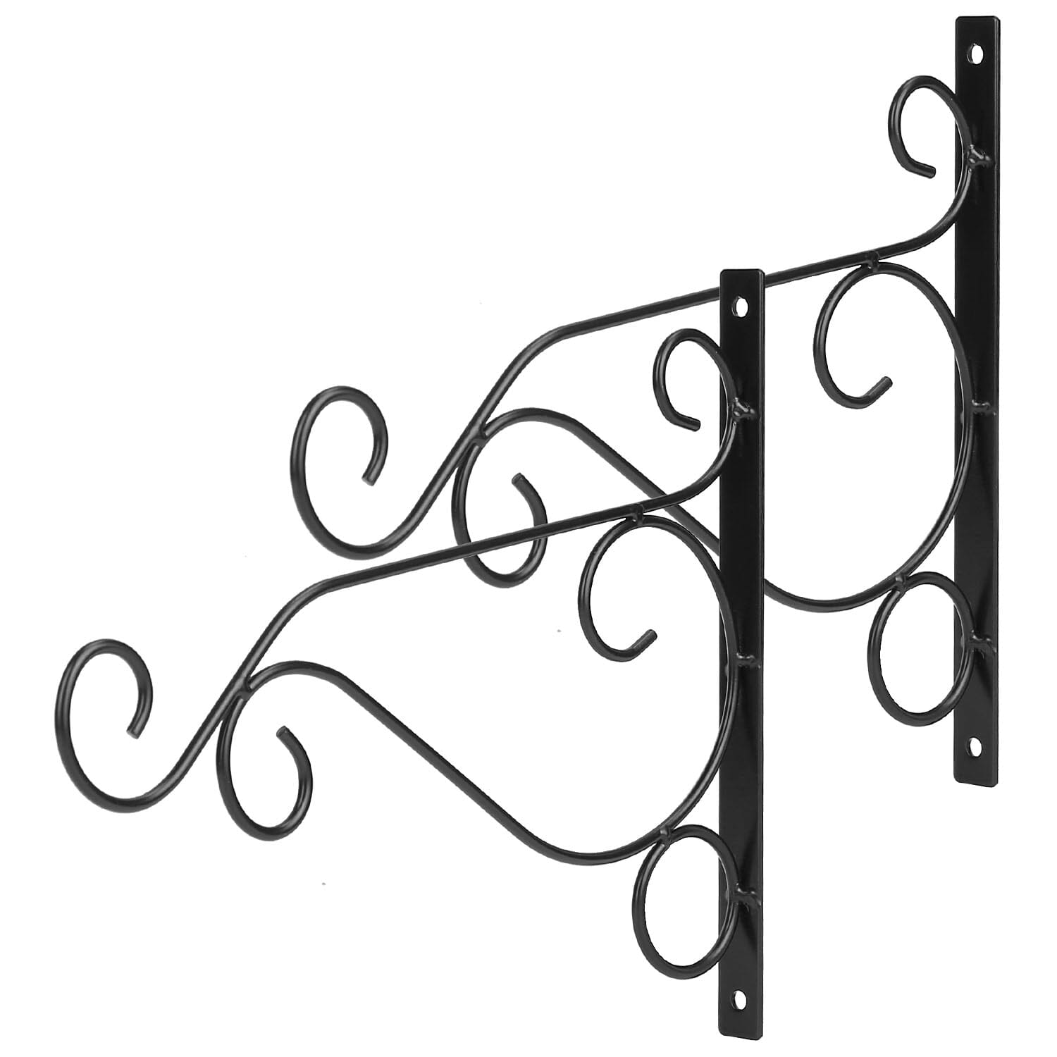 2-Piece: Iron Plant Hanging Bracket Plant Hanger Wall Hooks 2025 Unisex For Sale