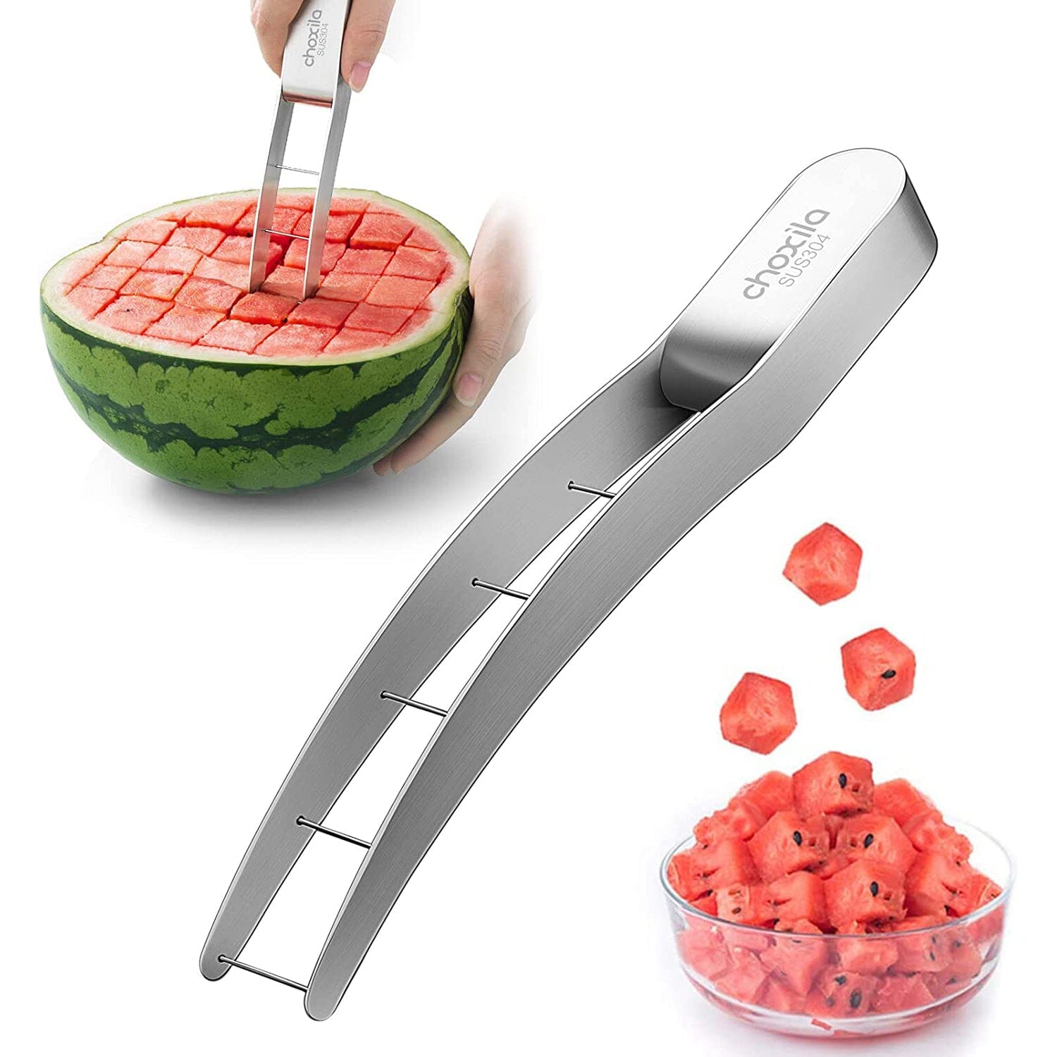 Stainless Steel Watermelon Cube Cutter Low Cost For Sale