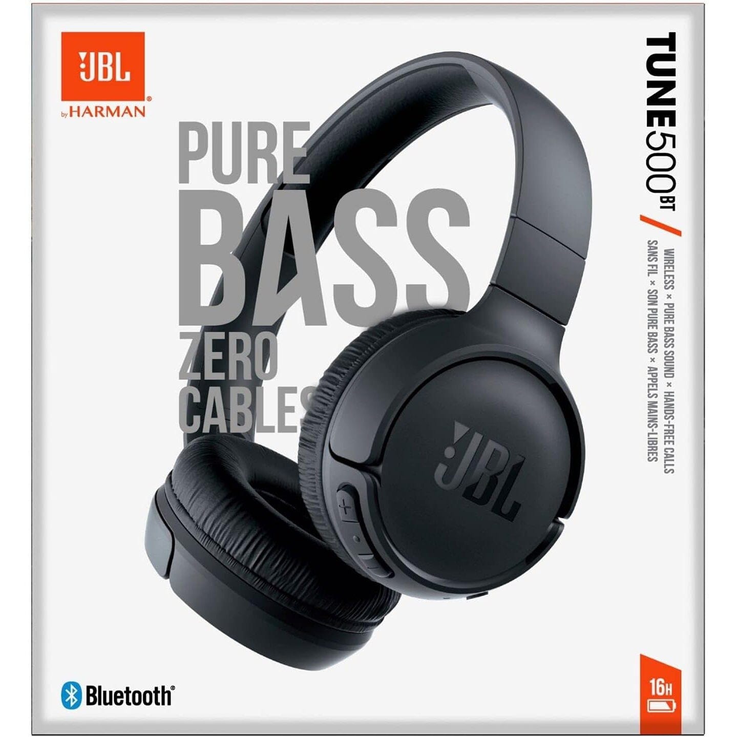 JBL TUNE 500BT - On-Ear Wireless Bluetooth Headphone (Refurbished) Brand New Unisex Sale Online