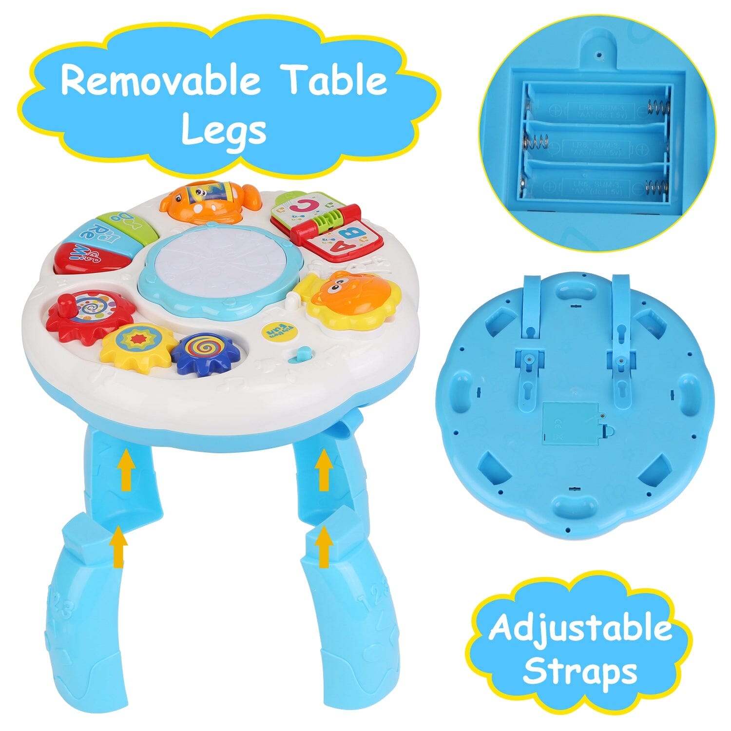 Toddler Musical Learning Table for 6+ Months Clearance Classic