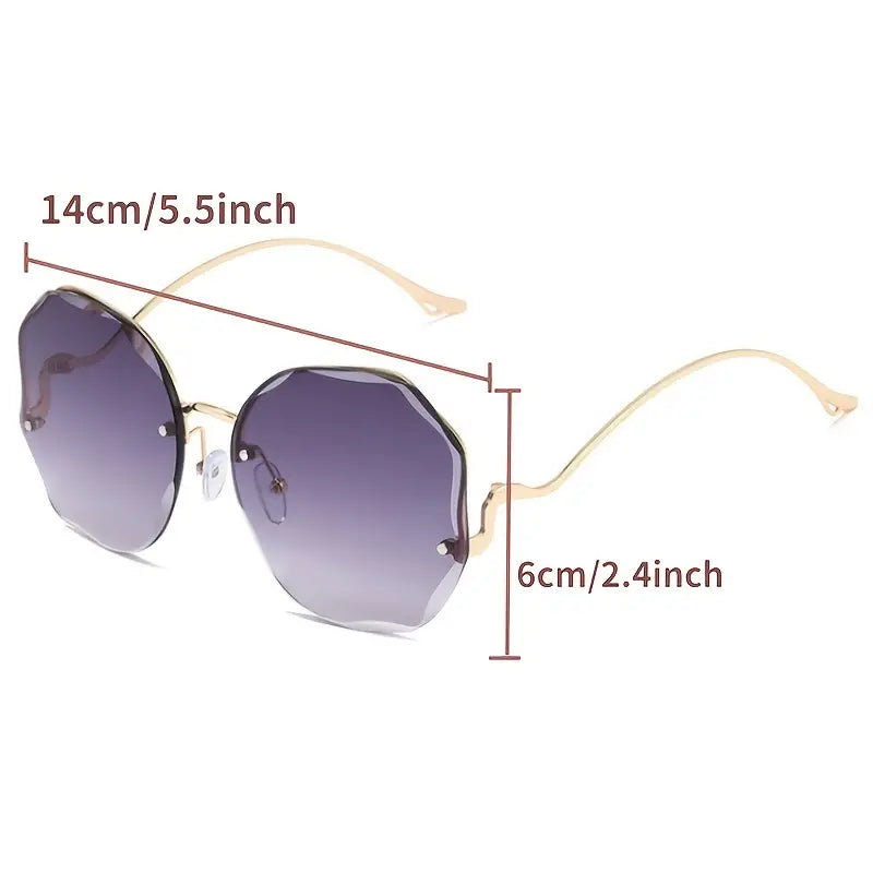 3-Pack: Fashion Tea Gradient Sunglasses Wholesale Pice Cheap Pice