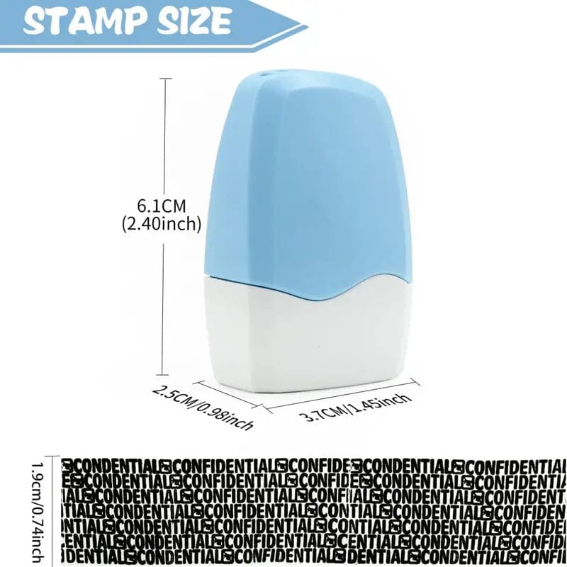 3-Pack: Identity Protection Roller Stamp With Credit Card Online