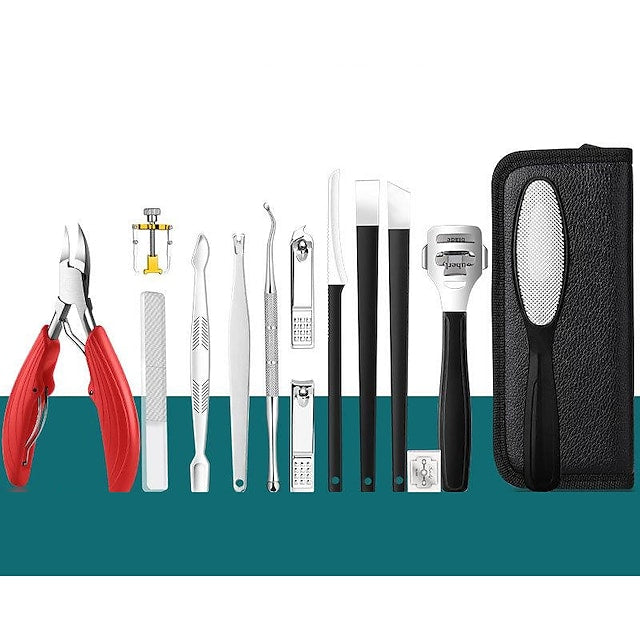 15-Piece: Nail Clipper Pedicure Set Buy Cheap 2025 Unisex