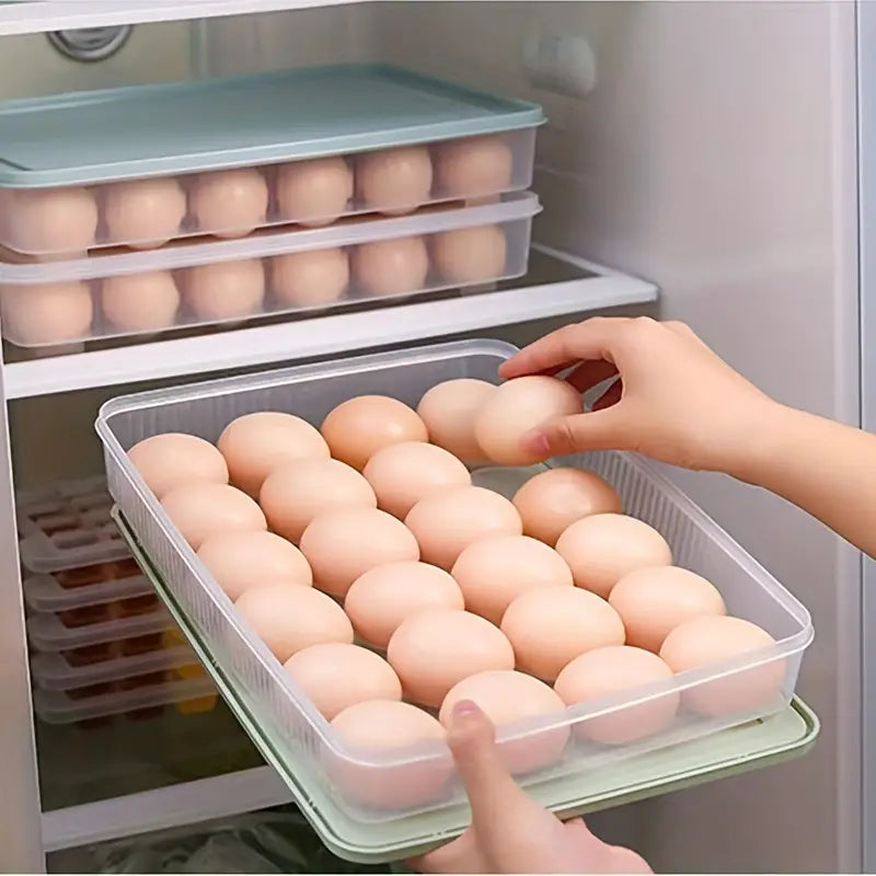 2-Pack: Refrigerator Egg Box Food Preservation Pay With Paypal