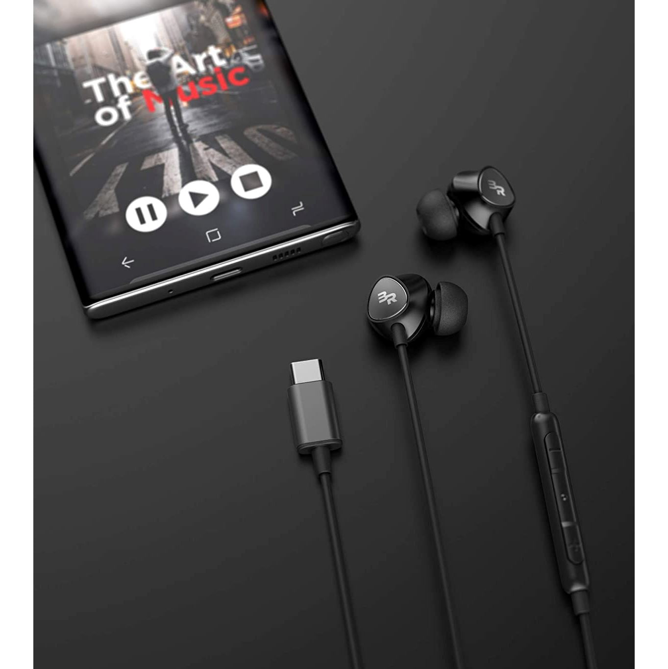 Type C Headphones, In-Ear Wired Earbuds with Microphone & Volume Control Mic Earphones Buy Cheap Cheap