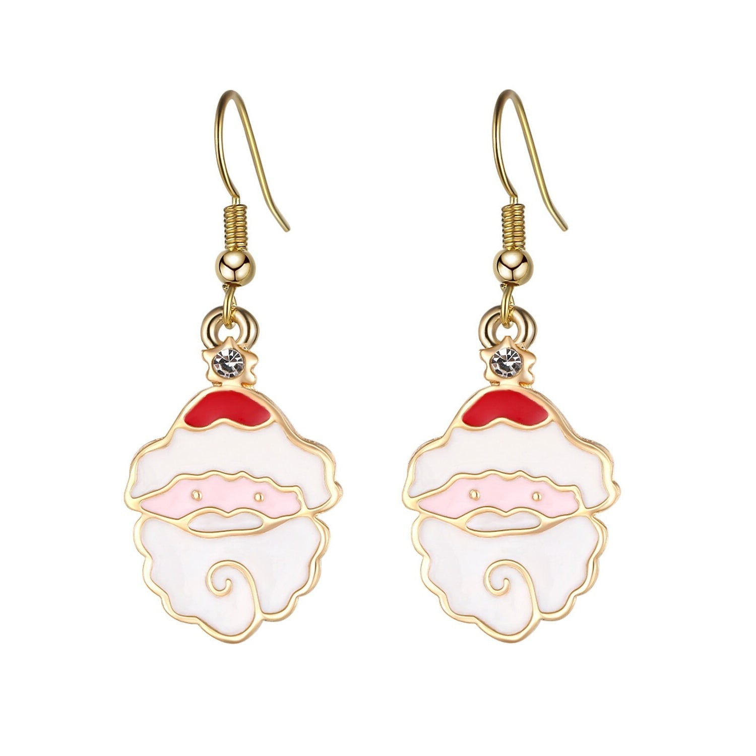 Christmas Ear Decor Hooks Creative Ladies Holiday Earrings Purchase For Sale