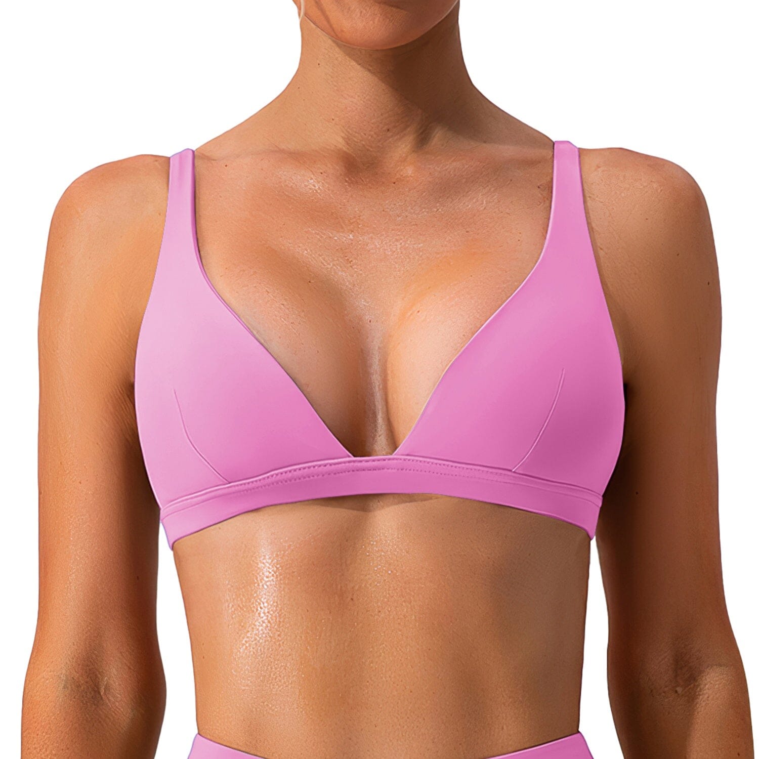 Women's Deep V-Neck U-Shaped Back Sports Bra Best Sale Cheap Online