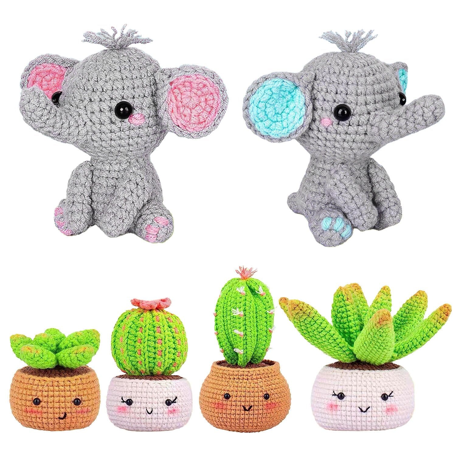 Crochet Kit for Beginners DIY Knitting Supplies Sale New Styles