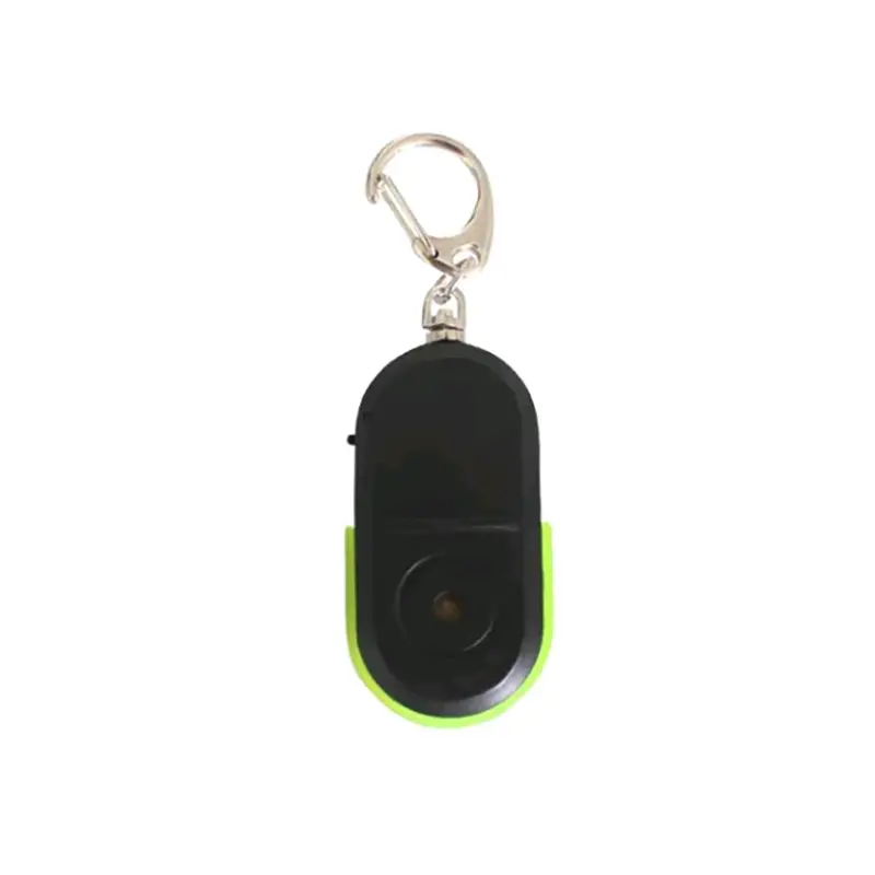 LED Whistle Key Finder Flashing Beeping Sound Control Alarm Anti-Lost Key Locator Finder Tracker With Key Ring 2025 Unisex For Sale