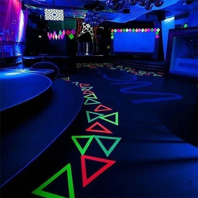 6-Pack: UV Gaffer Fluorescent Party Tape Blacklight Reactive Glow In The Dark Tape Sale Recommend