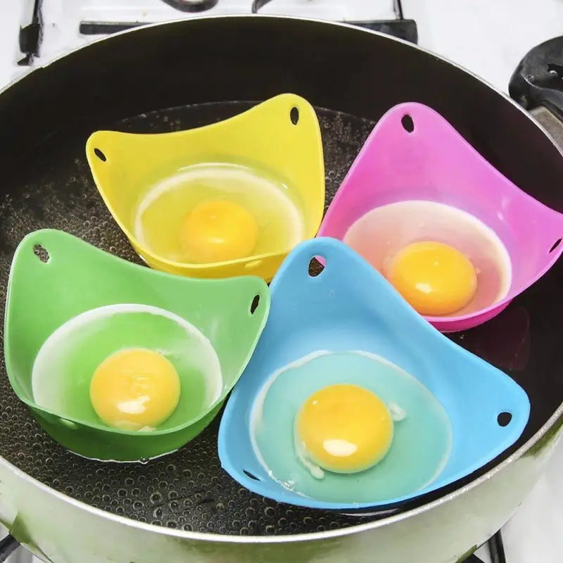 4-Pack: Silicone Egg Cooker From China Free Shipping Low Pice