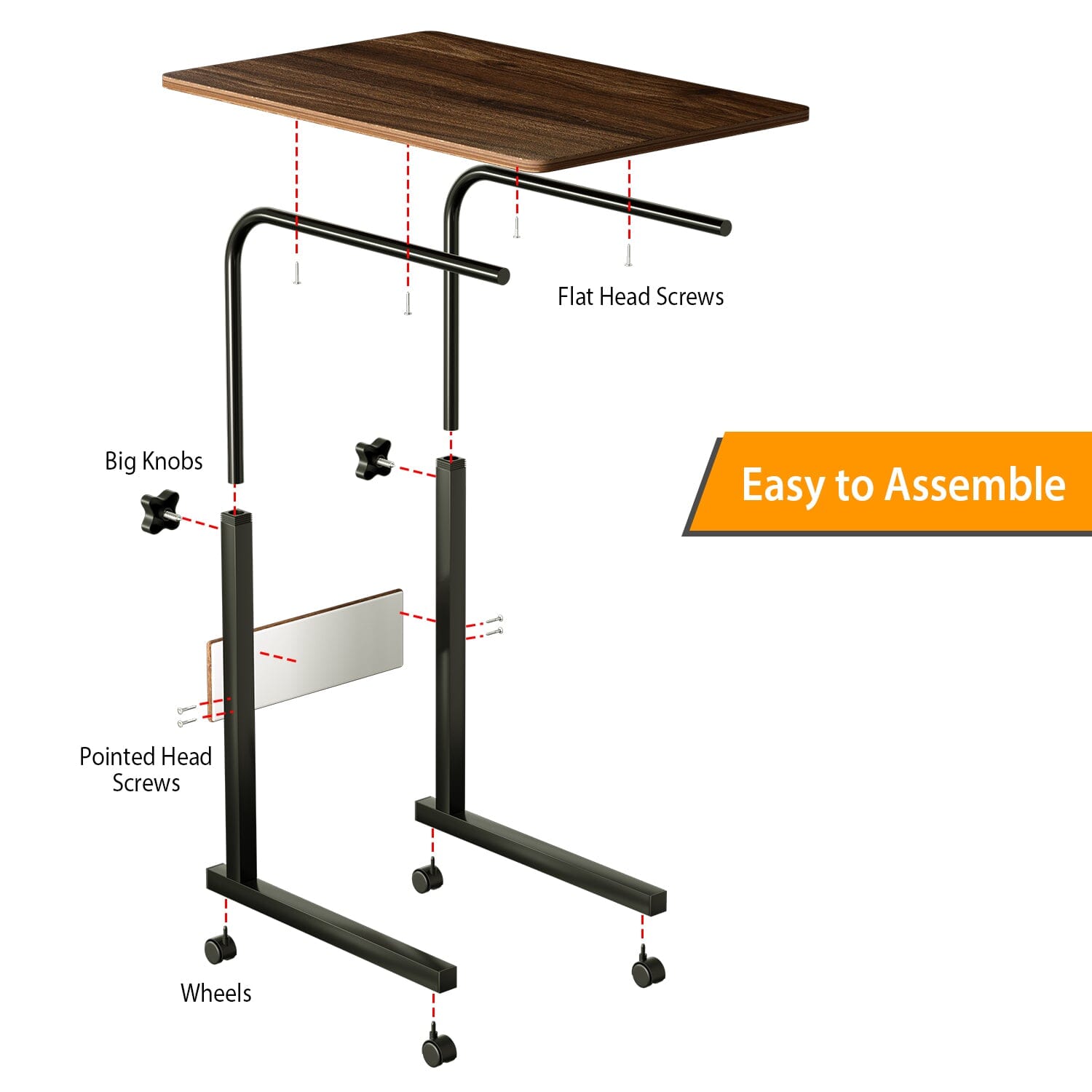 C Side Laptop Small Slim Snack Side Table Free Shipping Order