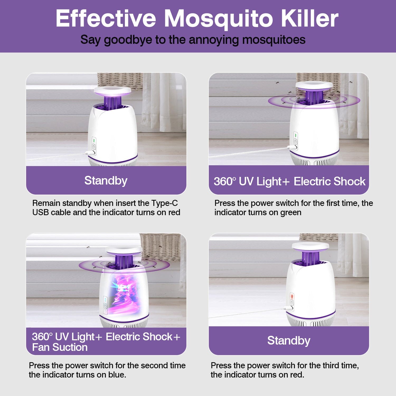 Plug-in Mosquito Zapper Max 10 with 3 Modes Sale Footlocker