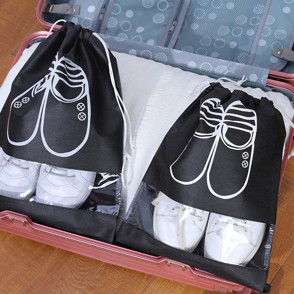 3-Pack: Drawstring Shoe Storage Bag Buy Cheap Very Cheap