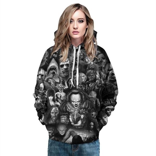 Unisex Characters Skull 3D Printed Hoodies Sale Reliable