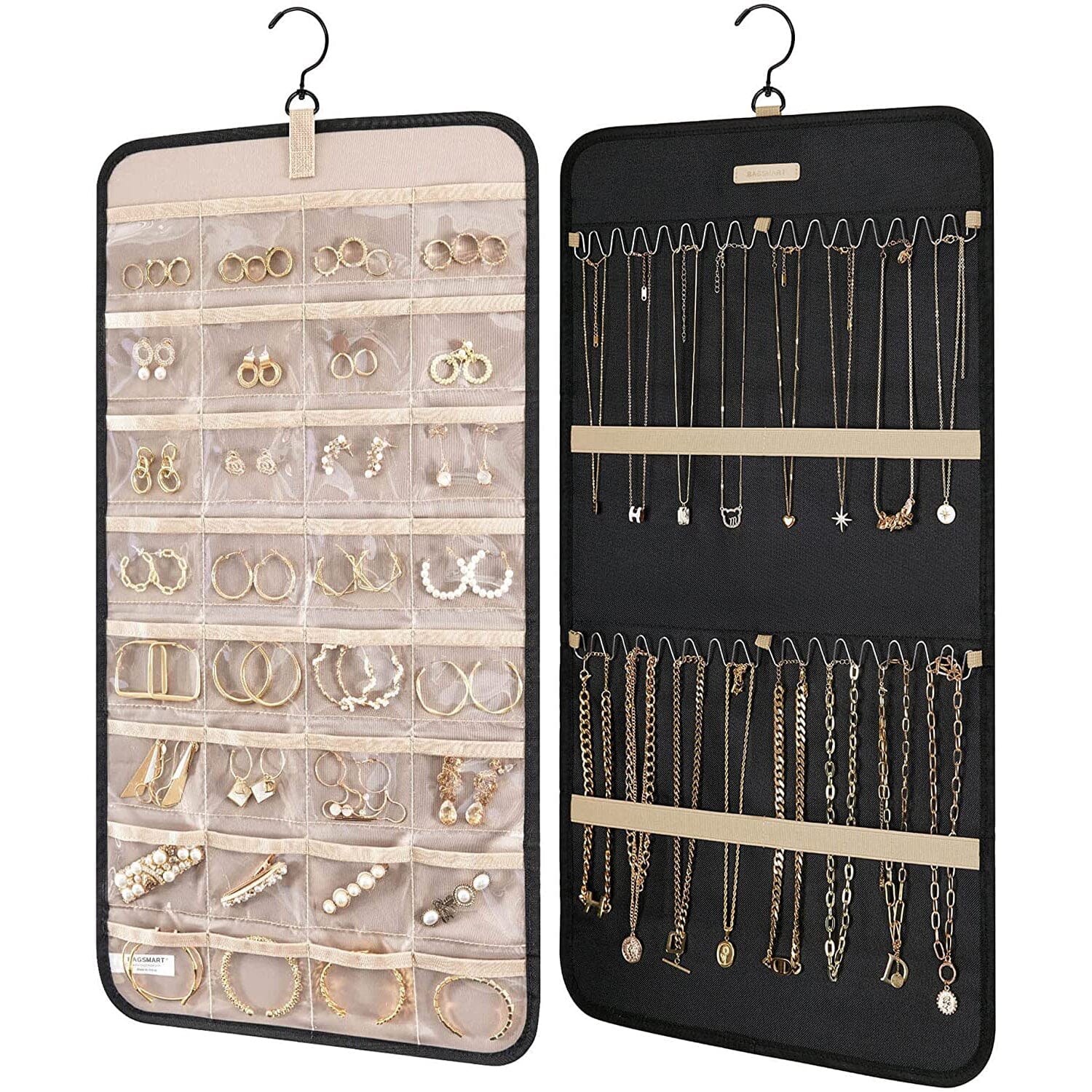 Hanging Jewelry Organizer Storage Roll Shop For Sale