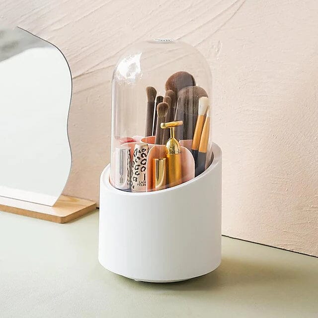 360-Degree Rotating Dustproof Makeup Brush Organizer Footaction Online