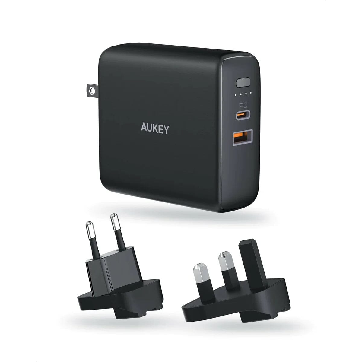 3-in-1 AUKEY Combo 5000mAh Portable Charger Travel Plugs US EU UK Clearance Pictures