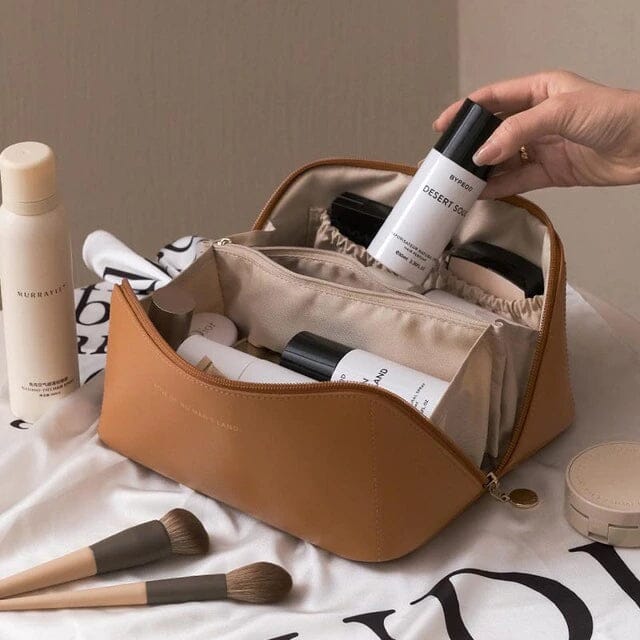 Women Makeup Organizer Toiletry Leather Bag Big Discount For Sale