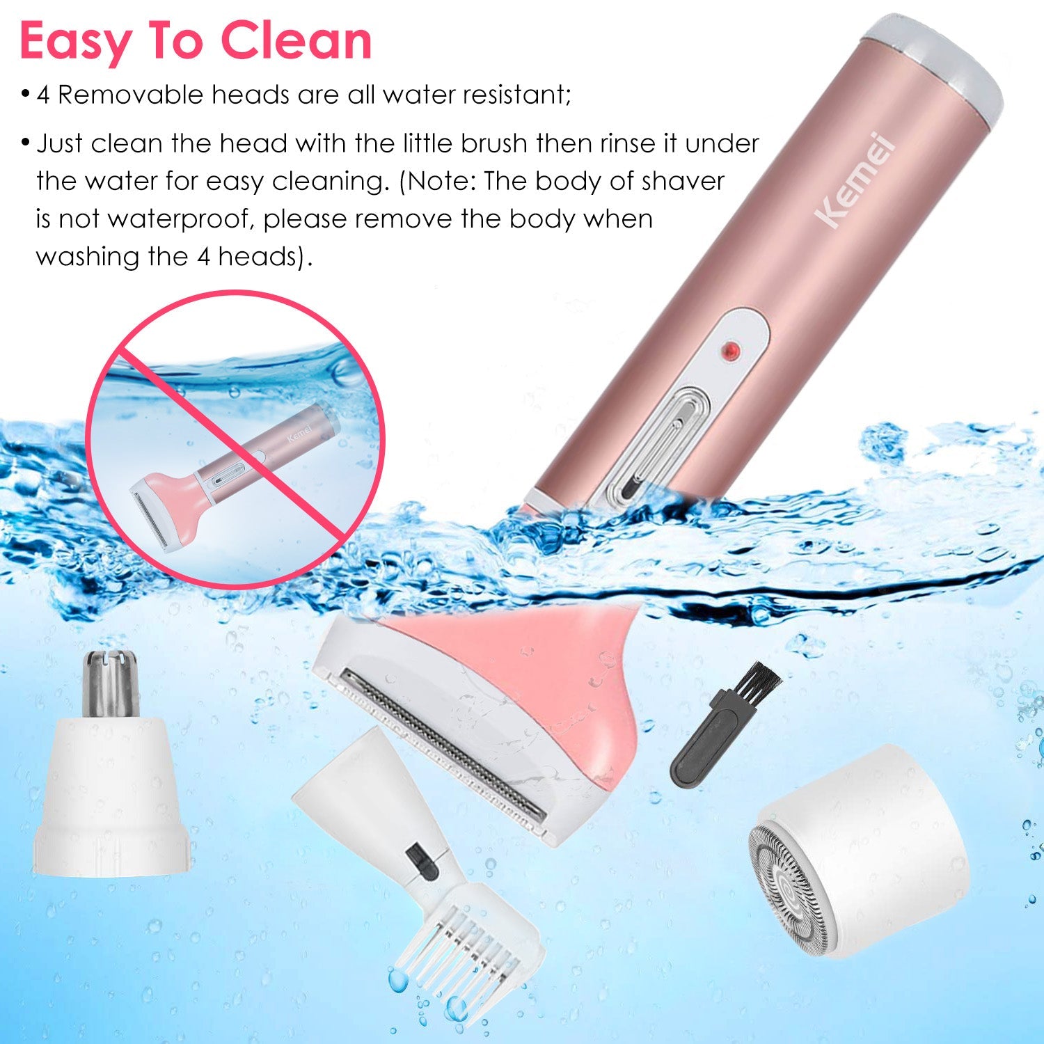 4-in-1 Women Electric Shaver Discount Low Cost