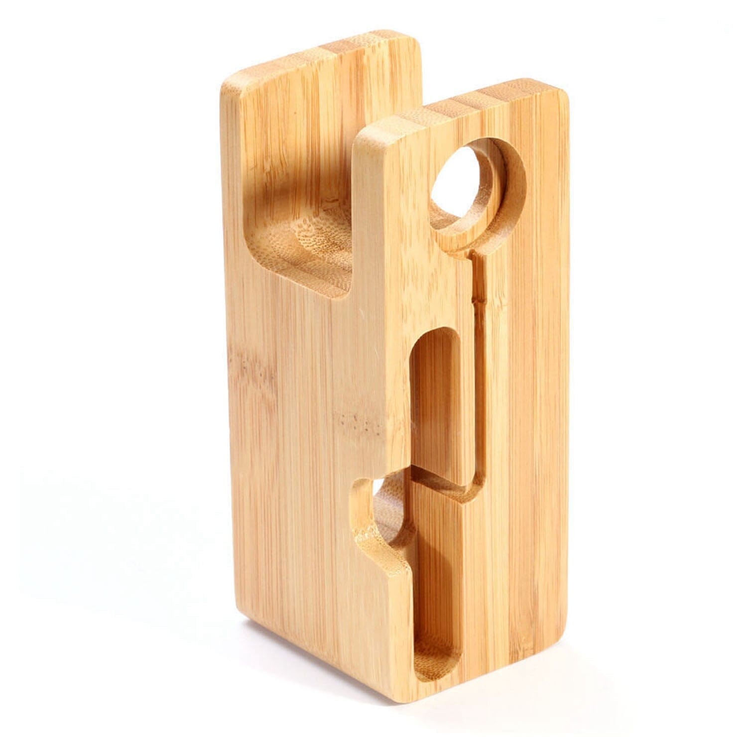 Bamboo Wood Charging Stand for Apple Watch Latest