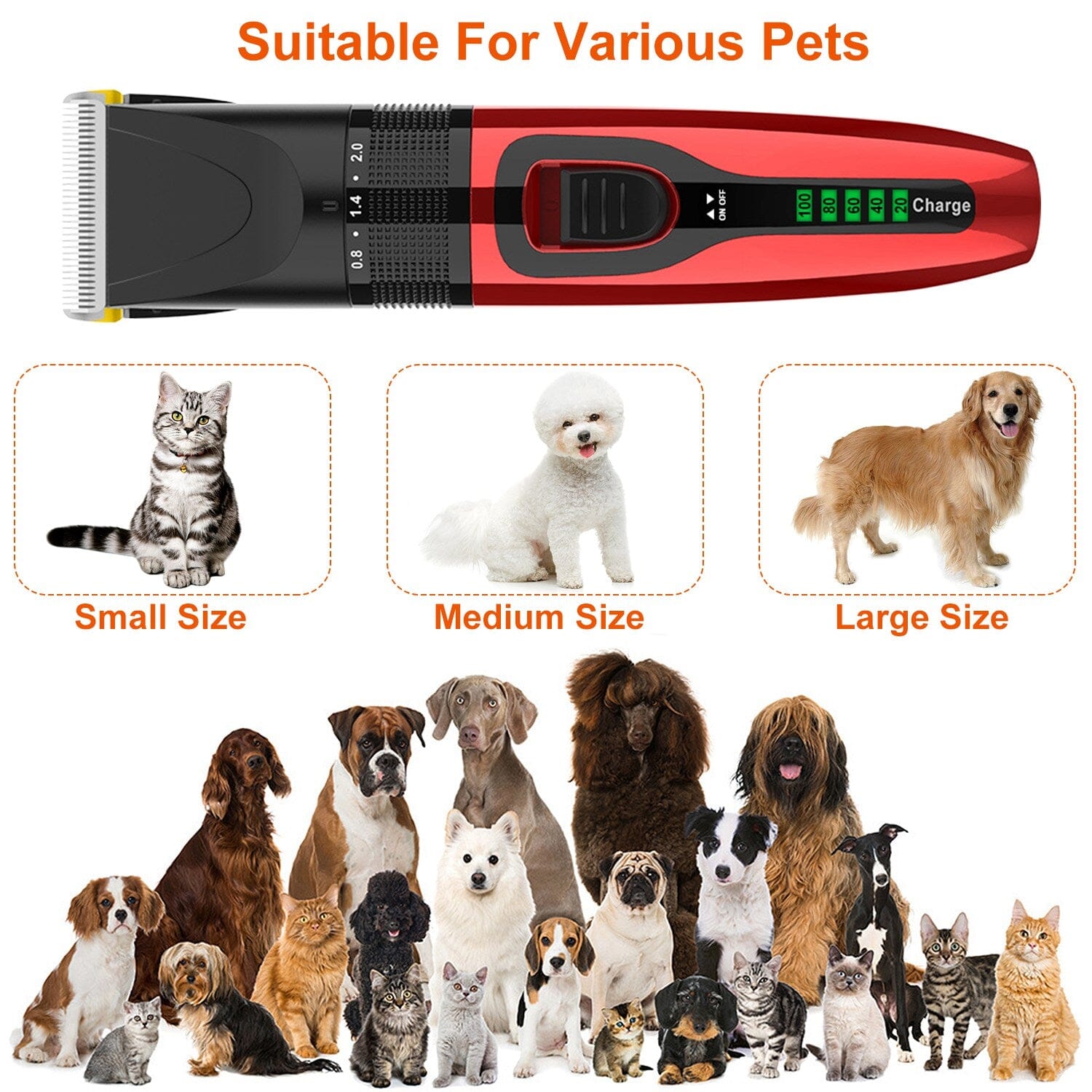 Rechargeable Cordless Pet Grooming Kit Quality From China Cheap