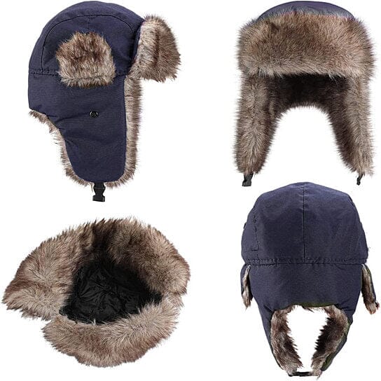 2-Pack: Men's Ushanka Winter Faux Fur Hat with Ear Flaps Free Shipping Release Dates