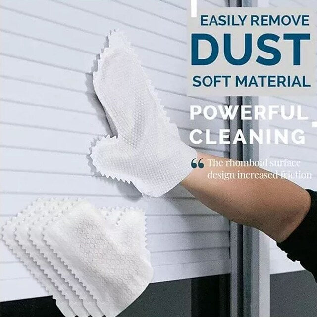 50-Pieces: Dust Cleaning Gloves Eco-friendly Disposable Gloves Outlet Locations Cheap Pice