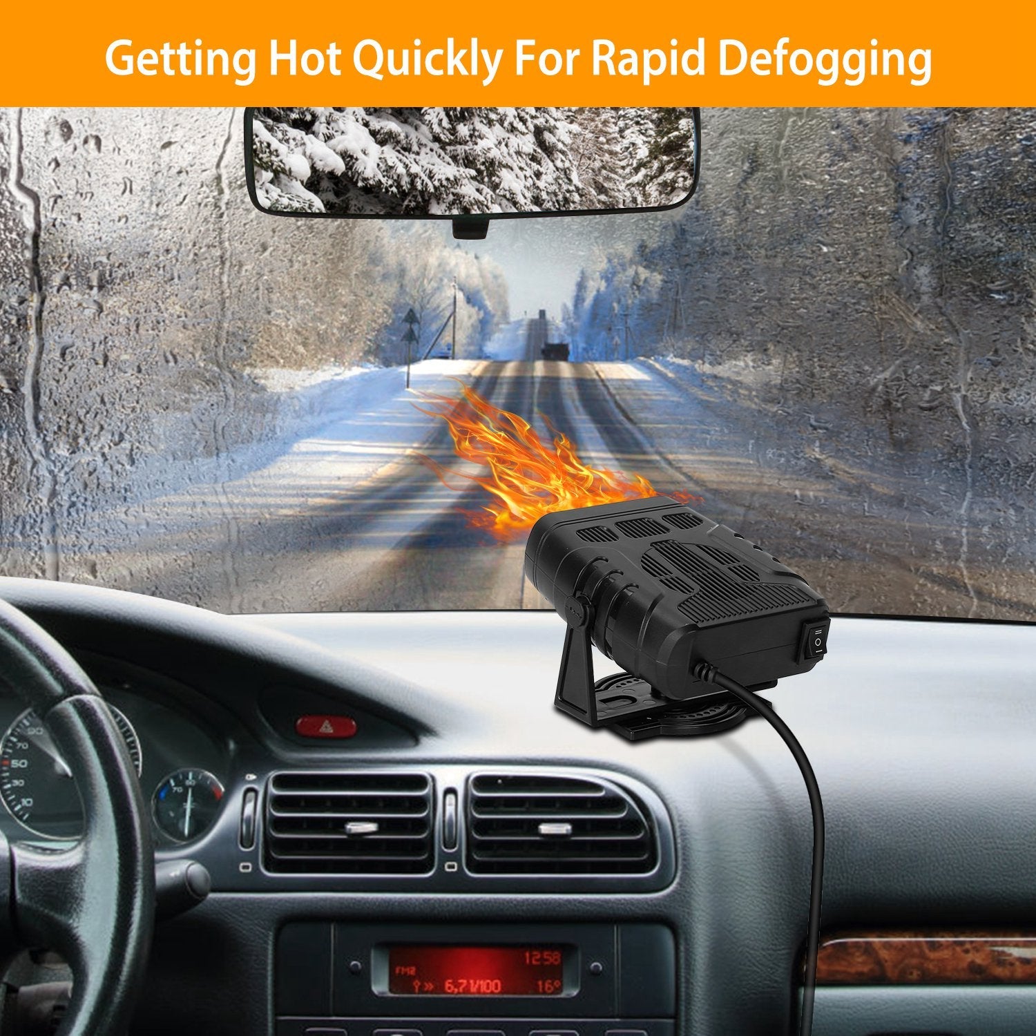 Portable Car Heating Fan Best Pices Sale Online