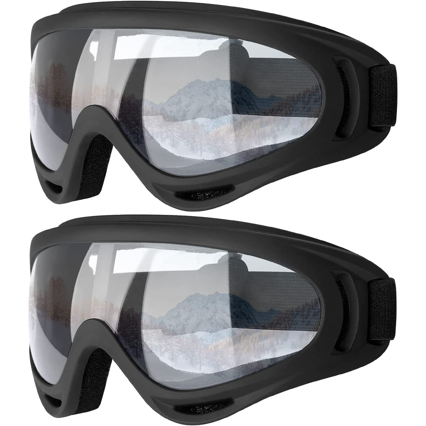 2-Pack: Anti-Scratch Dustproof Sports Goggles Quality Free Shipping Low Pice