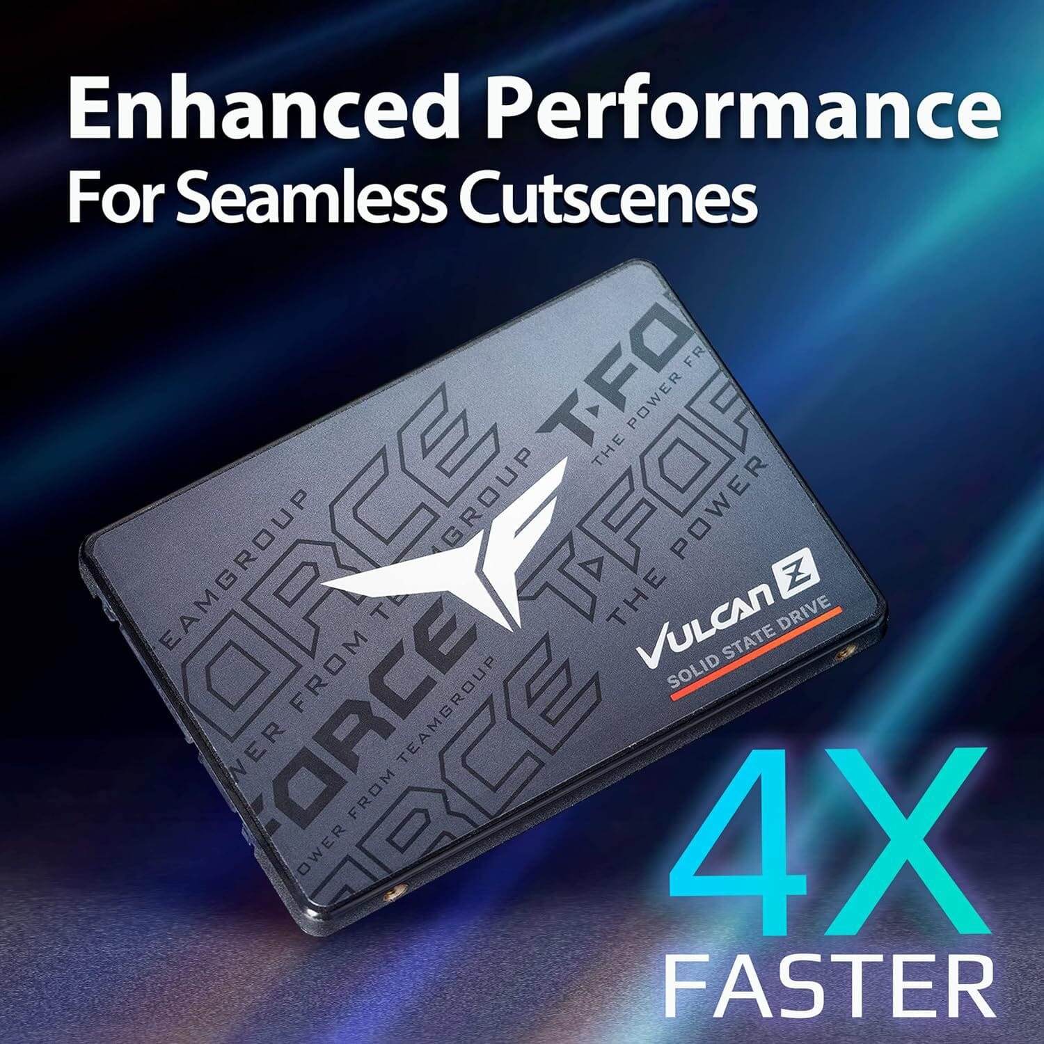 T-Force Vulcan Z 2TB SLC Cache 3D NAND TLC 2.5 Inch SATA III Internal Solid State Drive (Refurbished) Cheap Sale Sale