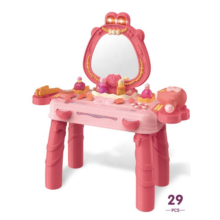 29-Pieces: Dresser Toy, Makeup Dresser Best Wholesale For Sale