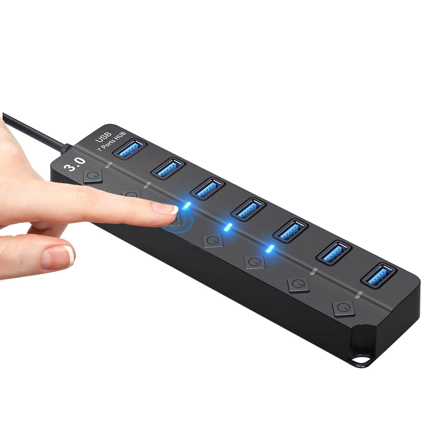 USB 3.0 HUB 7 Ports High Speed 5Gbps USB Splitter Geniue Stockist For Sale