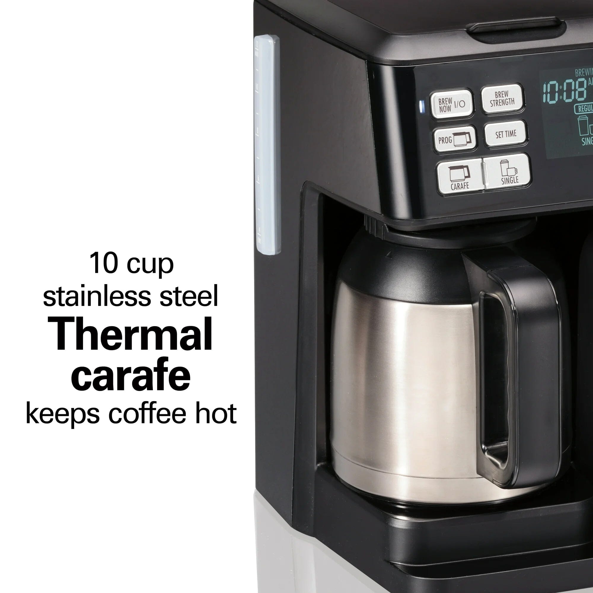 Hamilton Beach FlexBrew Trio Coffee Maker 10 Cup Thermal Carafe (Refurbished) Clearance Classic