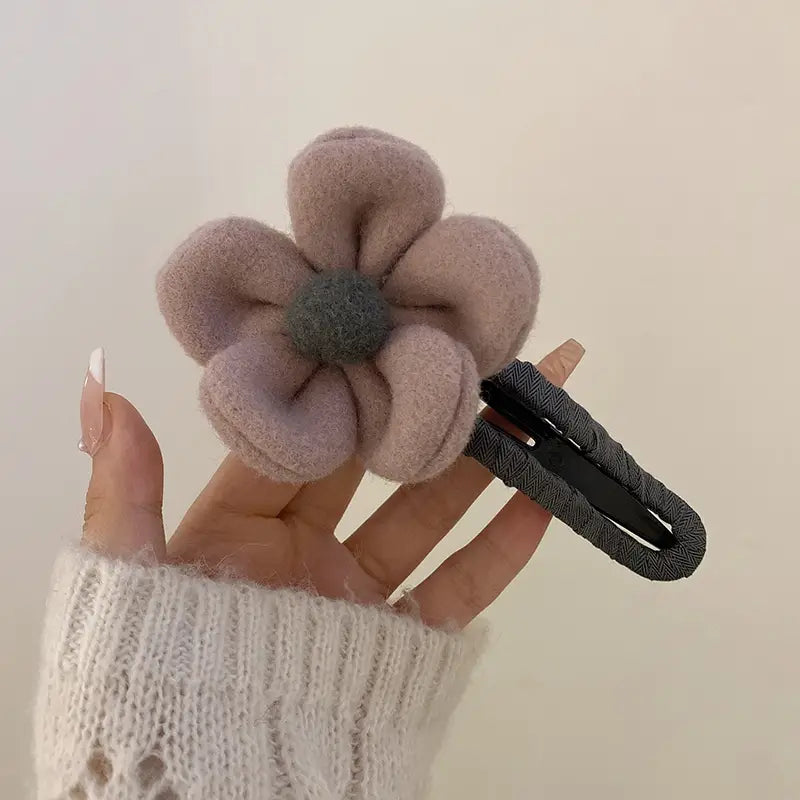 2-Pack: Gorgeous Plush Flower Hairpin Buy Cheap Factory Outlet