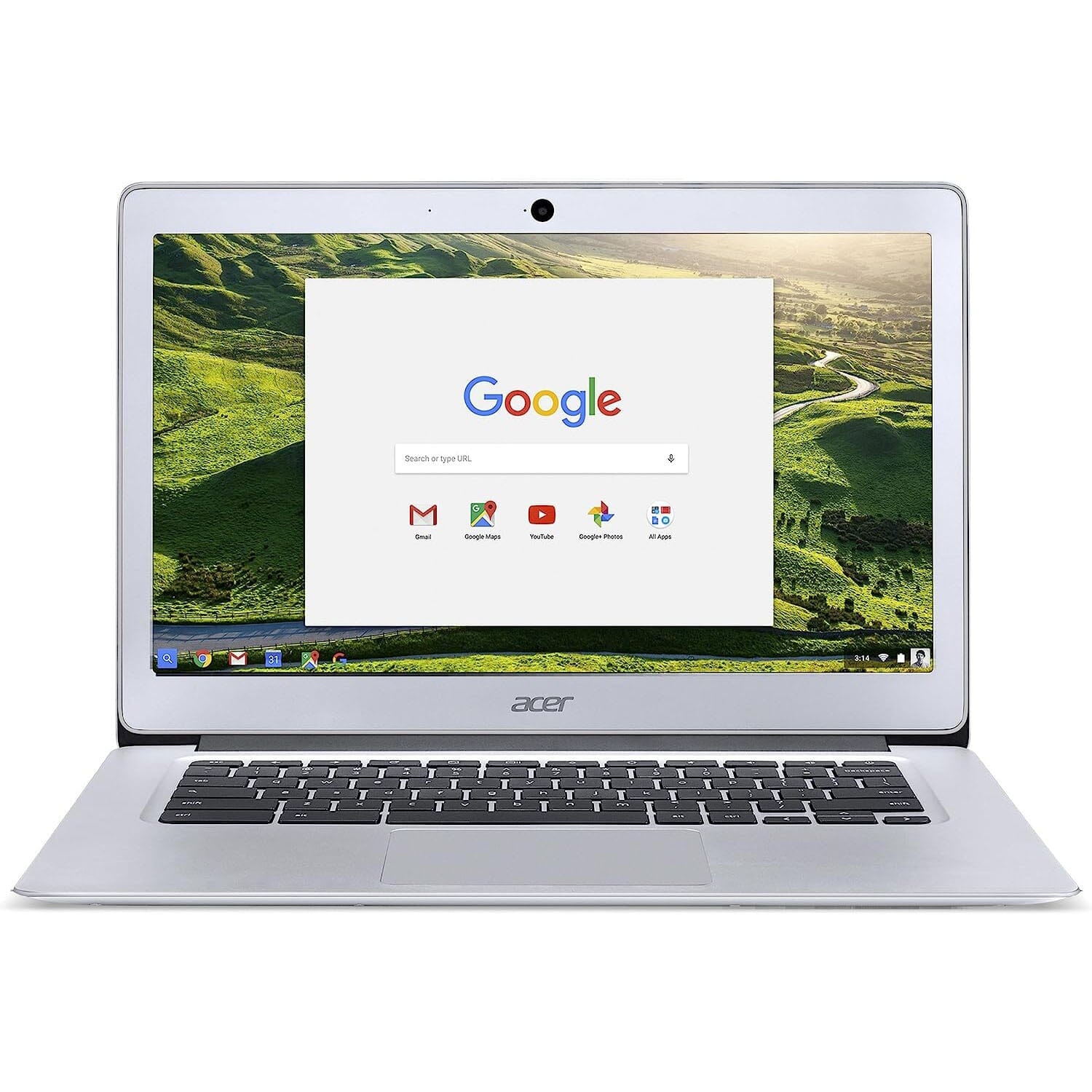 Acer 14 Chromebook N3160 1.60 GHz 4GB RAM 32 GB Storage, Silver (Refurbished) Cheap Sale Outlet