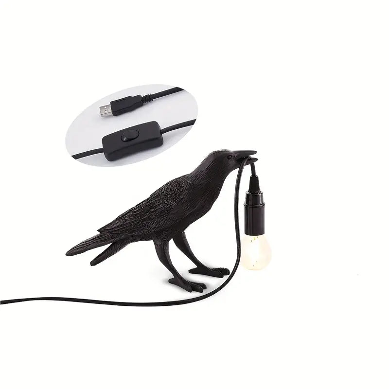 The Gothic Crow USB Port Lamp Where To Buy Low Pice