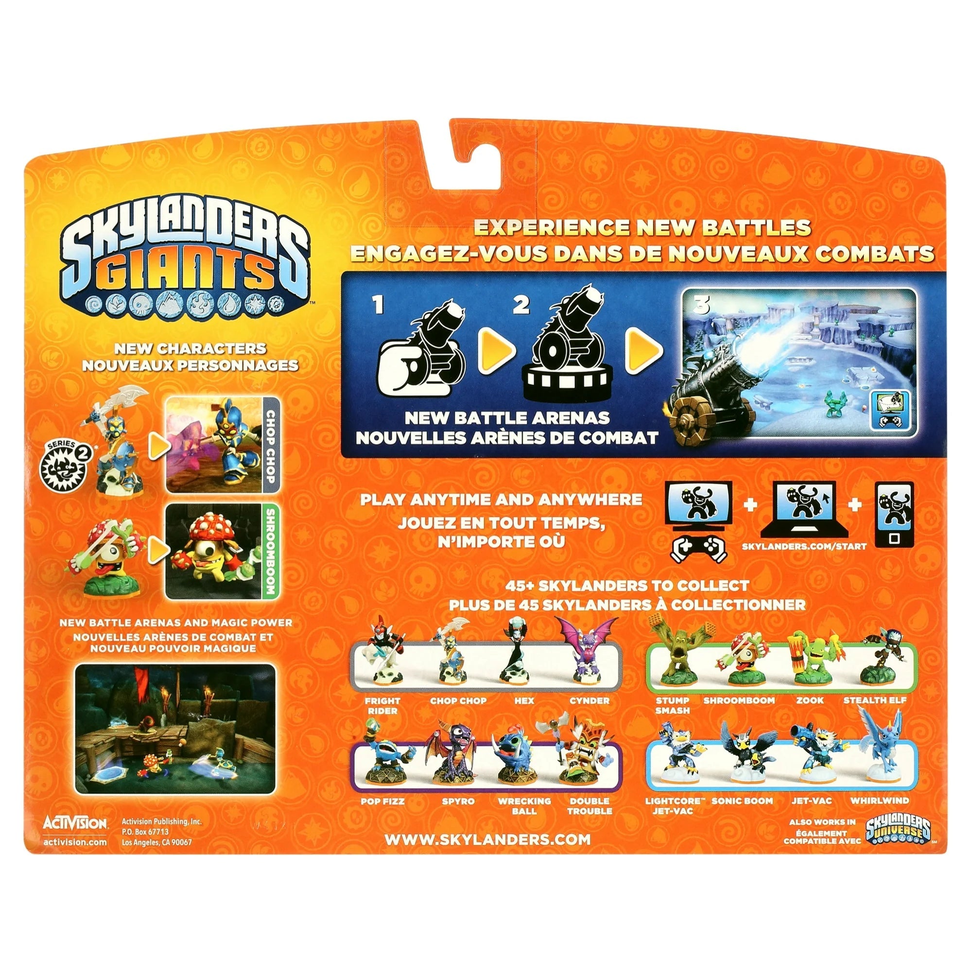 Skylanders Giants: Battle Pack #1 (Chop Chop, Dragonfire Cannon, Shroomboom - Universal) Top Quality Online