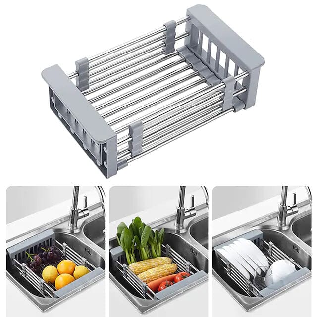 Stainless Steel Frame Drain Basket Telescopic Sink Frame Cheap Pice Low Shipping Fee