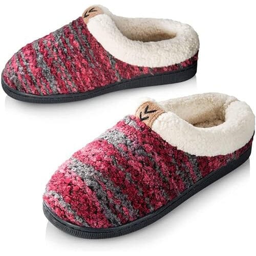 Pupeez Girls Knitted Fleece Lined Clog Slippers Cheap New Styles