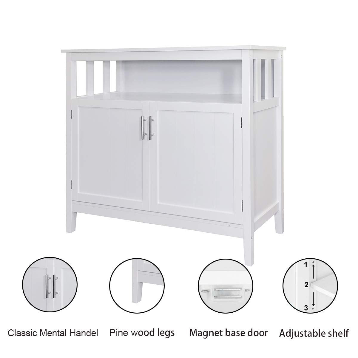 Buffet Cabinet Kitchen Storage Sideboard For Sale Official Site