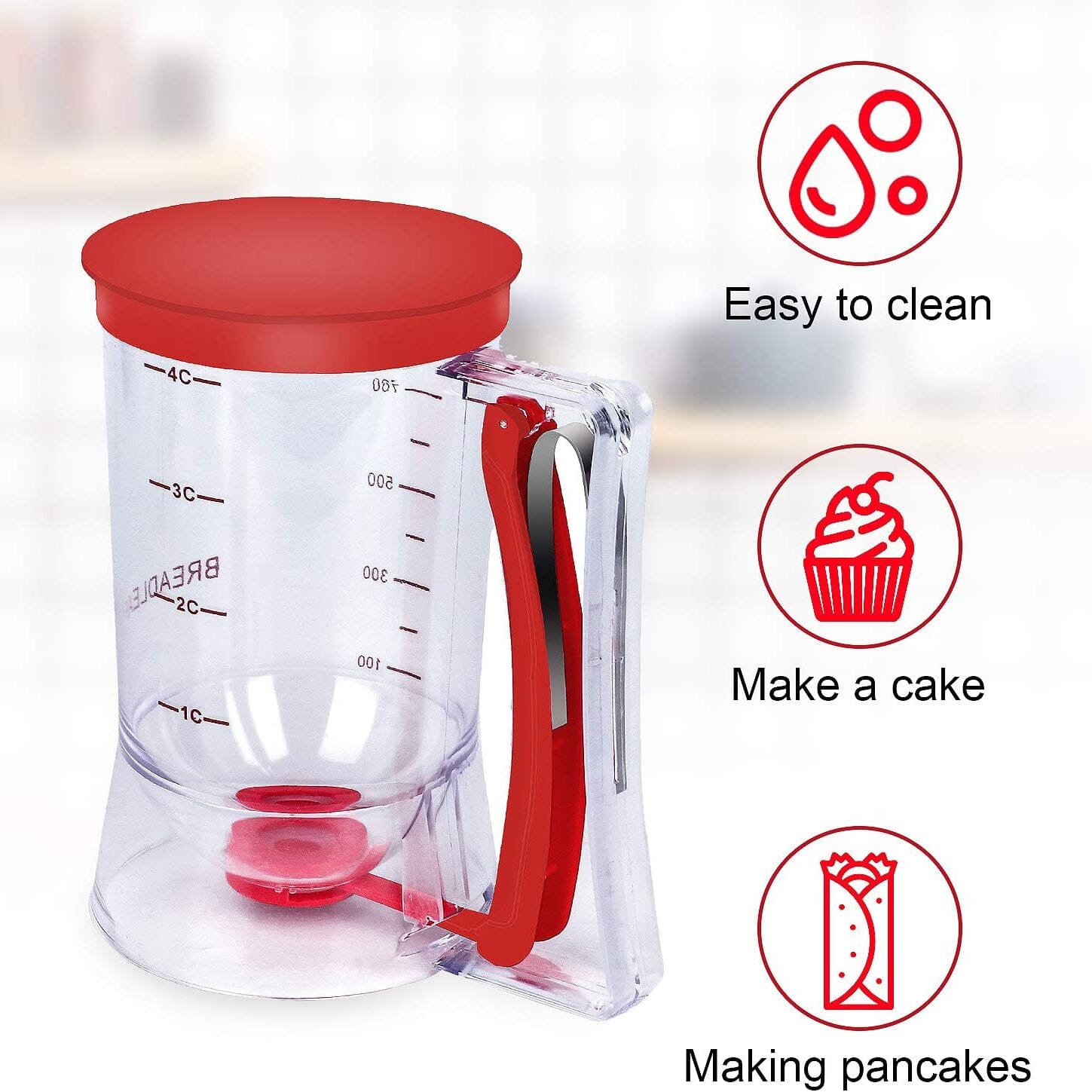 Pancake Cupcake Batter Dispenser Collections