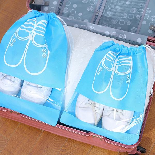 3-Pack: Drawstring Shoe Storage Bag Buy Cheap Very Cheap